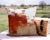 Wes Abstract Reversible Indoor/Outdoor Square Pillow