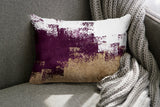 Wes Abstract Reversible Indoor/Outdoor Rectangular Pillow