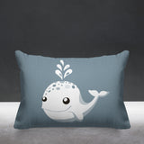 Whally Animal Reversible Indoor/Outdoor Rectangular Pillow