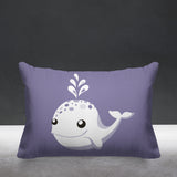 Whally Animal Reversible Indoor/Outdoor Rectangular Pillow