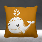 Whally Reversible Throw Square Pillow