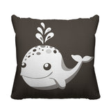 Whally Reversible Throw Square Pillow