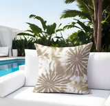 Wiktor Tye Dye Spun Polyester Square Indoor/Outdoor Throw Pillow
