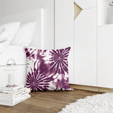 Wiktor Tye Dye Spun Polyester Square Indoor/Outdoor Throw Pillow