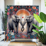Wilkie Floral Shower Curtain in Multicolor - view 2