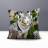 Wilo Tiger Reversible Indoor/Outdoor Square Pillow