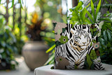 Wilo Tiger Reversible Indoor/Outdoor Rectangle Pillow