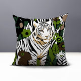 Wilo Tiger Reversible Indoor/Outdoor Square Pillow