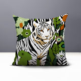 Wilo Tiger Reversible Indoor/Outdoor Square Pillow