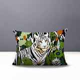 Wilo Tiger Reversible Indoor/Outdoor Rectangle Pillow