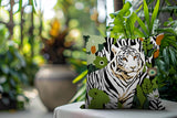 Wilo Tiger Reversible Indoor/Outdoor Rectangle Pillow