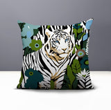 Wilo Tiger Reversible Indoor/Outdoor Square Pillow