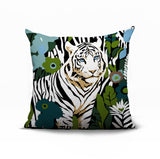 Wilo Tiger Reversible Indoor/Outdoor Square Pillow