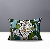 Wilo Tiger Reversible Indoor/Outdoor Rectangle Pillow