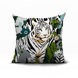 Wilo Tiger Reversible Indoor/Outdoor Square Pillow