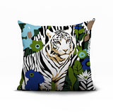 Wilo Tiger Reversible Indoor/Outdoor Square Pillow