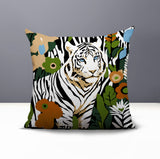 Wilo Tiger Reversible Indoor/Outdoor Square Pillow