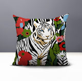 Wilo Tiger Reversible Indoor/Outdoor Square Pillow
