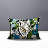 Wilo Tiger Reversible Indoor/Outdoor Rectangle Pillow