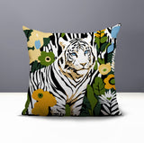Wilo Tiger Reversible Indoor/Outdoor Square Pillow