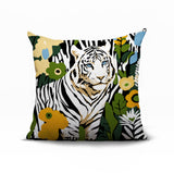 Wilo Tiger Reversible Indoor/Outdoor Square Pillow