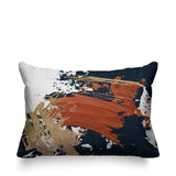 Wintta Abstract Outdoor Reversible Throw Rectangular Pillow