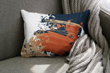 Wintta Abstract Outdoor Reversible Throw Rectangular Pillow