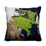 Wintta Abstract Outdoor Reversible Throw Square Pillow
