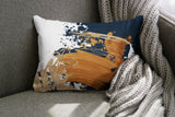 Wintta Abstract Outdoor Reversible Throw Rectangular Pillow