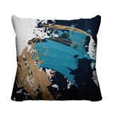 Wintta Abstract Outdoor Reversible Throw Square Pillow