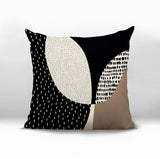 Woda Abstract Reversible Indoor/Outdoor Square Pillow