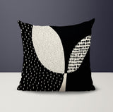 Woda Abstract Reversible Indoor/Outdoor Square Pillow