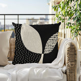 Woda Abstract Reversible Indoor/Outdoor Square Pillow