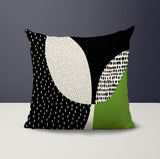 Woda Abstract Reversible Indoor/Outdoor Square Pillow