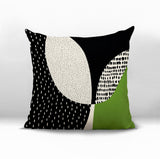 Woda Abstract Reversible Indoor/Outdoor Square Pillow