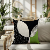 Woda Abstract Reversible Indoor/Outdoor Square Pillow