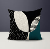 Woda Abstract Reversible Indoor/Outdoor Square Pillow