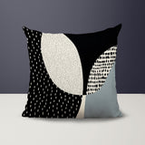 Woda Abstract Reversible Indoor/Outdoor Square Pillow