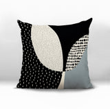 Woda Abstract Reversible Indoor/Outdoor Square Pillow