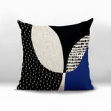 Woda Abstract Reversible Indoor/Outdoor Square Pillow