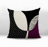 Woda Abstract Reversible Indoor/Outdoor Square Pillow