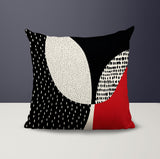 Woda Abstract Reversible Indoor/Outdoor Square Pillow