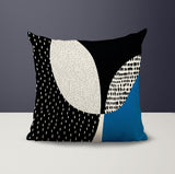 Woda Abstract Reversible Indoor/Outdoor Square Pillow