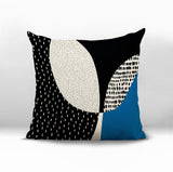 Woda Abstract Reversible Indoor/Outdoor Square Pillow