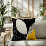 Woda Abstract Reversible Indoor/Outdoor Square Pillow