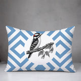 Wood Pecker Indoor/Outdoor Reversible Rectangular Pillow