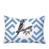 Wood Pecker Indoor/Outdoor Reversible Rectangular Pillow