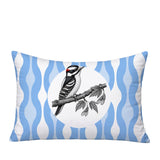 Wood Pecker Indoor/Outdoor Reversible Rectangular Pillow