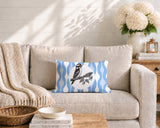 Wood Pecker Indoor/Outdoor Reversible Rectangular Pillow