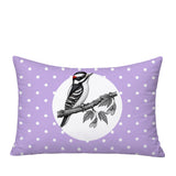 Wood Pecker Indoor/Outdoor Reversible Rectangular Pillow